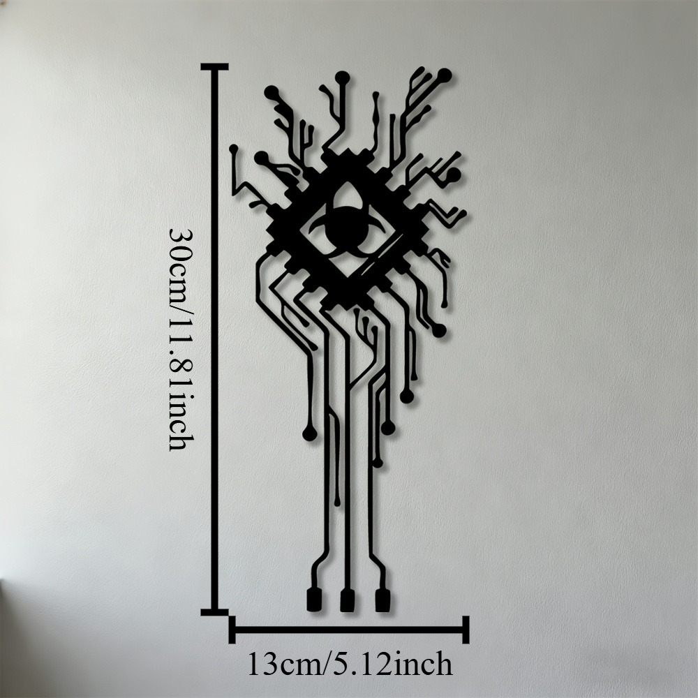 Moderne Biohazard Eye Metal Wa - Tech Office Wall Decor recensie en prijs