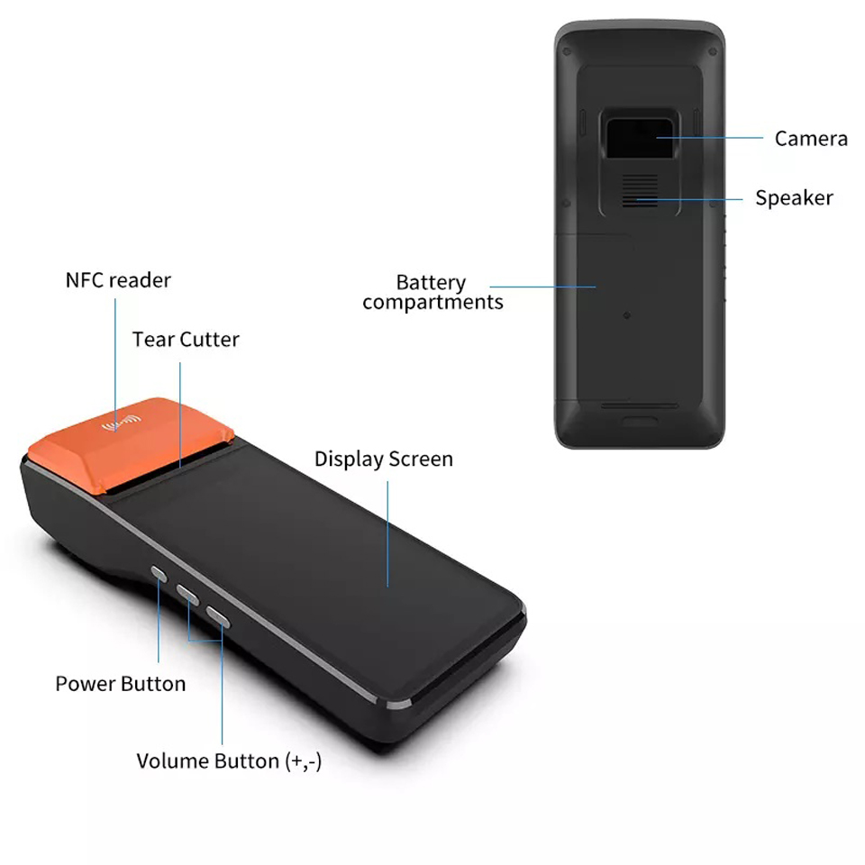 Mobiele facturering Pos Machin - Pos Terminal Android recensie en prijs