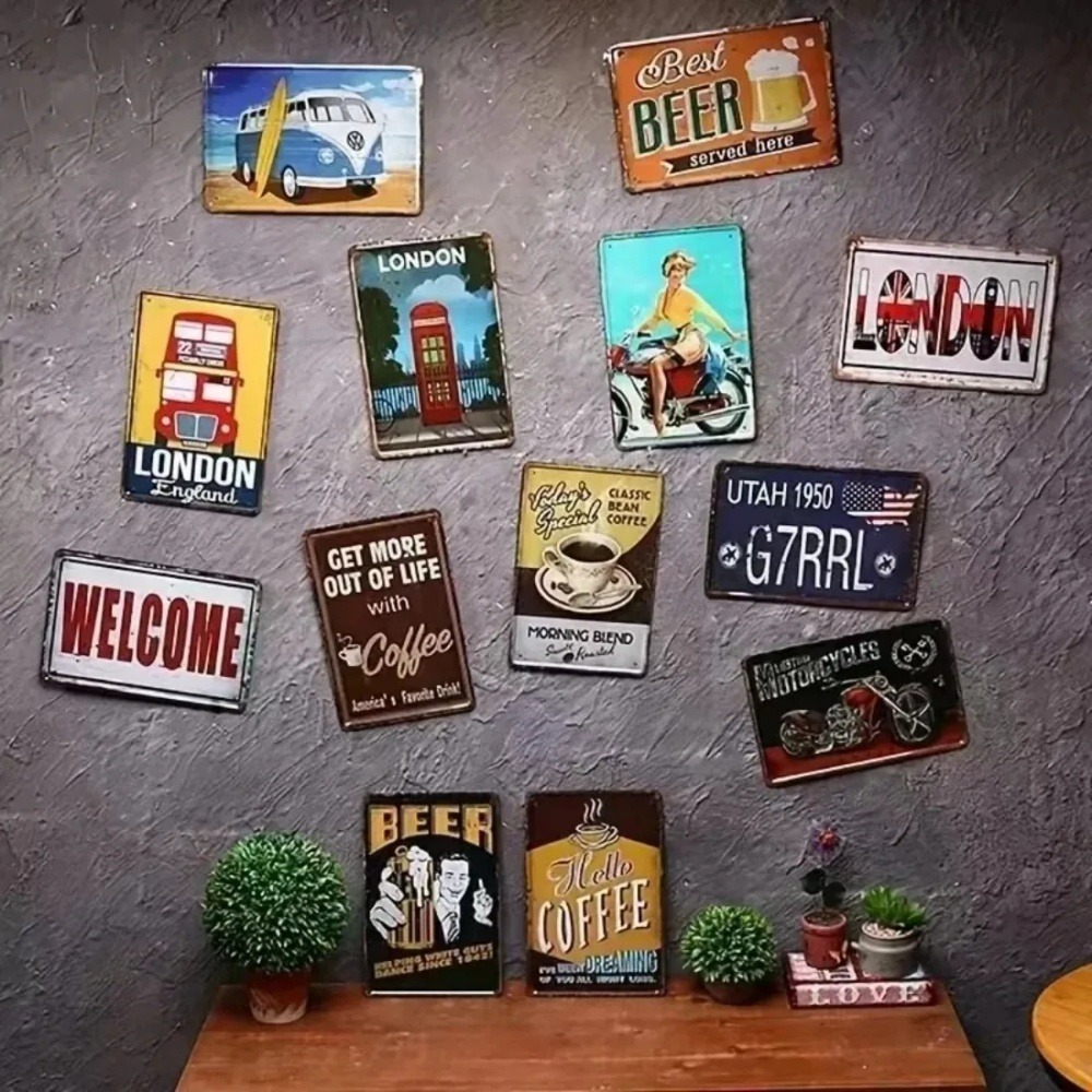 CIFBUY Retro Industrieel 2D pl - Tech Office Wall Decor recensie en prijs