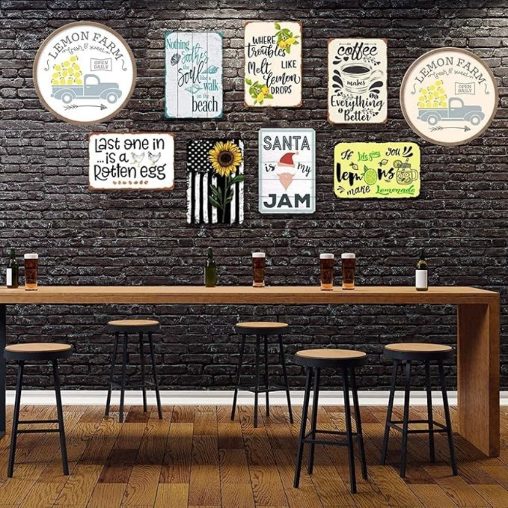 CIFBUY Retro Industrieel 2D pl - Tech Office Wall Decor recensie en prijs