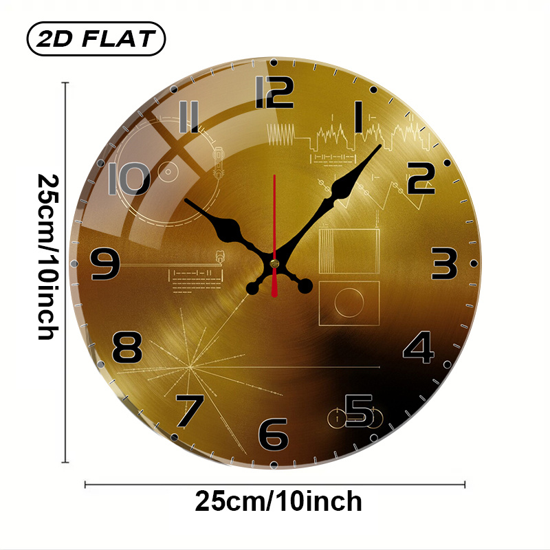 Tech Style Ronde Stille Acryl  - Tech Office Wall Decor recensie en prijs