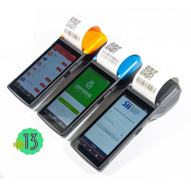Draagbaar 4G NFC Android 13/14 - Pos Terminal Android recensie en prijs