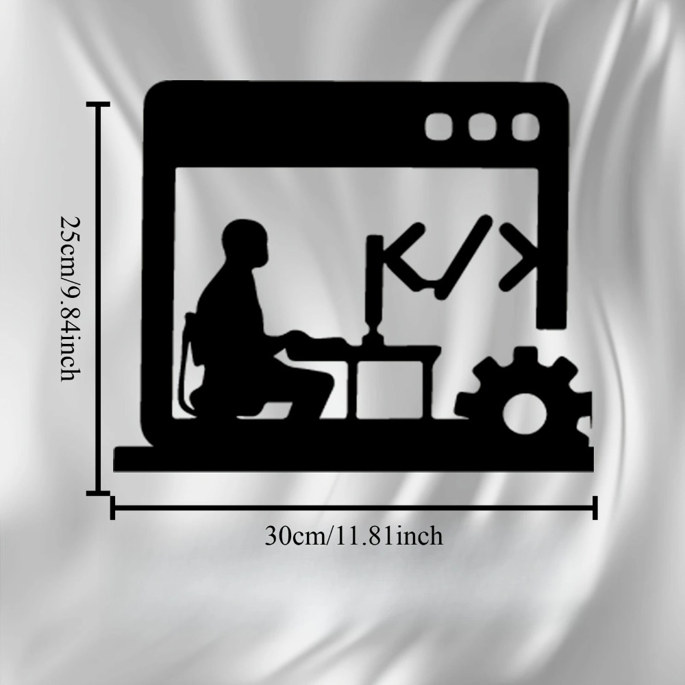 Moderne Code Master metalen wa - Tech Office Wall Decor recensie en prijs