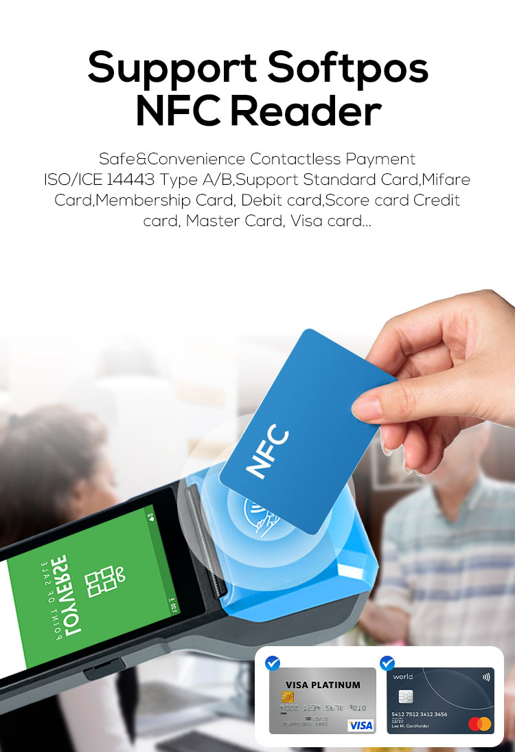 Nieuw product NFC Pos-machine  - Pos Terminal Android recensie en prijs