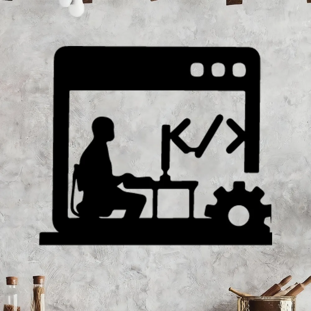 CIFBUY Metal Wall Art Programm - Tech Office Wall Decor recensie en prijs