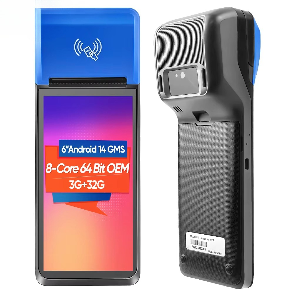 Pos FYJ-F1 6 ''3G + 32G 64-bit - Pos Terminal Android recensie en prijs