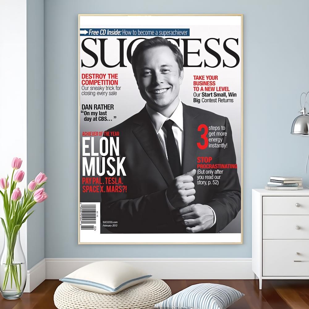 Elon Musk Dogefather Tech Visi - Tech Office Wall Decor recensie en prijs